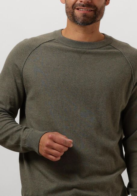 Grüne SAINT STEVE Pullover PELLE - large