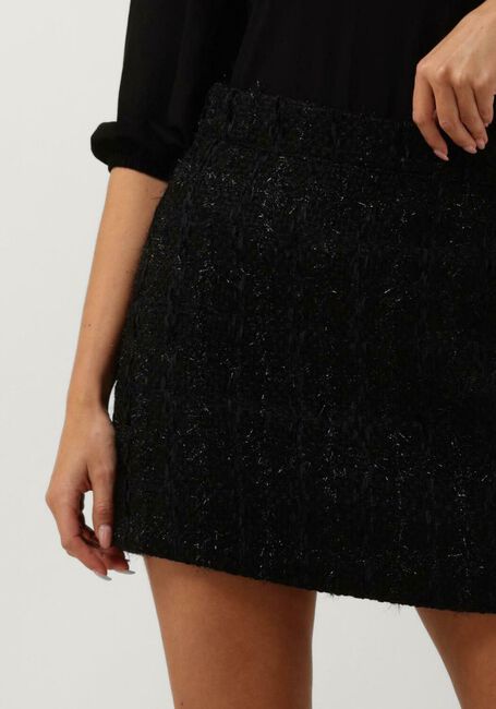 Schwarze AAIKO Minirock LELA TWEED PES 537 SKIRTS - large