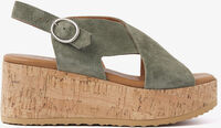 Gr&uuml;ne VIA VAI Sandaletten mit Absatz SISSEL RAISE - medium