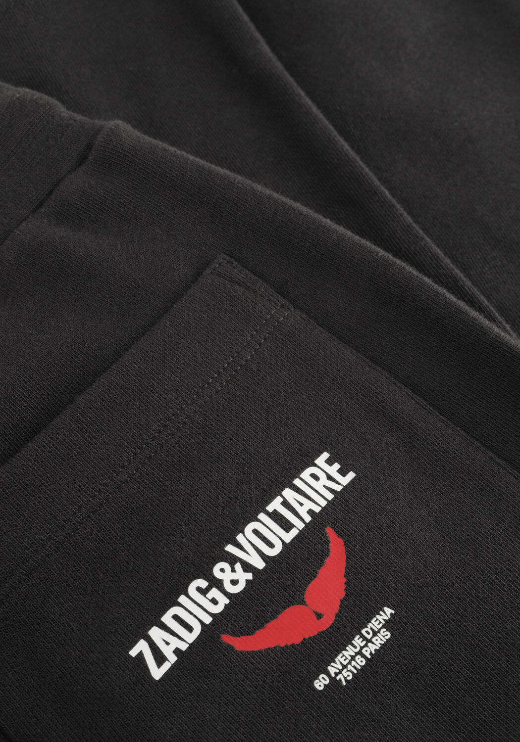 Schwarze ZADIG & VOLTAIRE Jogginghose X60472 - large