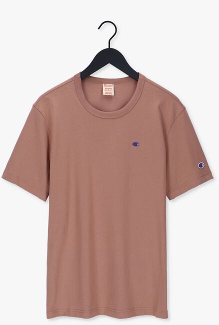 Braune CHAMPION T-shirt CREWNECK T-SHIRT 216545 - large