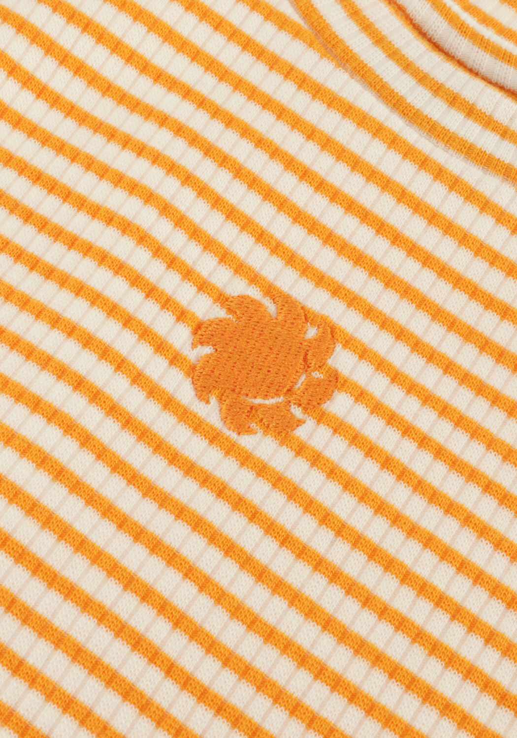 Orangene VINGINO Top ICON-CROP STRIPE RIB TOP - large