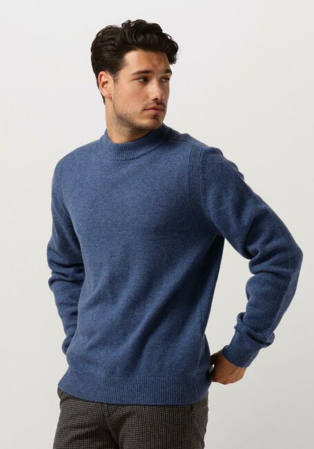 Blaue ANERKJENDT Pullover AKRICO LAMBSWOOL KNIT - large