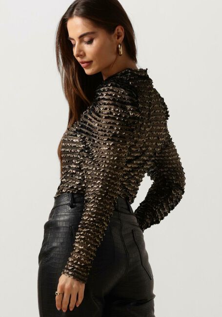 Goldfarbene AAIKO Top IVONA GOLD PES 124 TOP - large