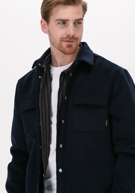 Blaue COLOURFUL REBEL Jack JACK BONDED OVERSHIRT - large