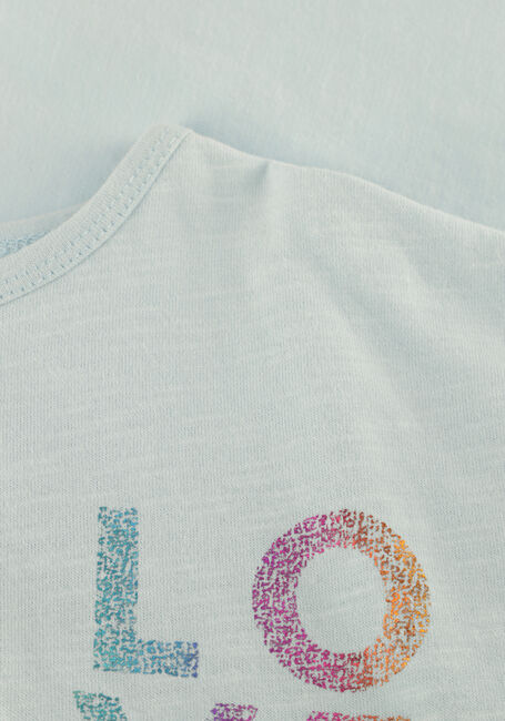 Hellblau JENEST T-shirt LIZZY CROPPED T-SHIRT - large