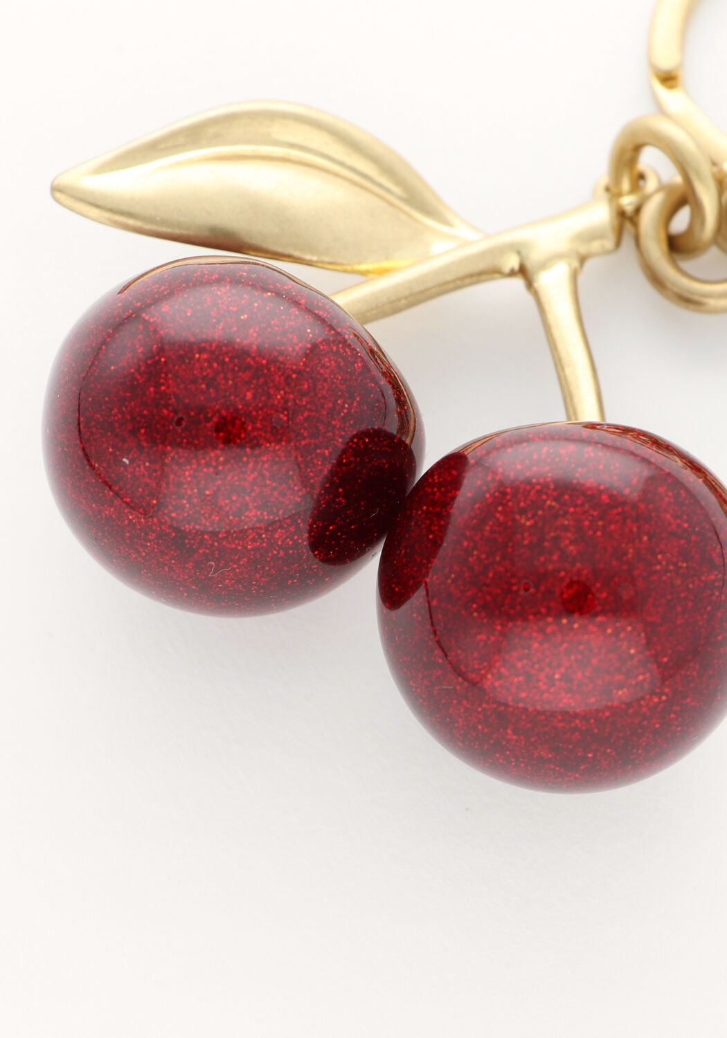 Mehrfarbige/Bunte COACH  BAG CHARM RESIN CHERRY - large