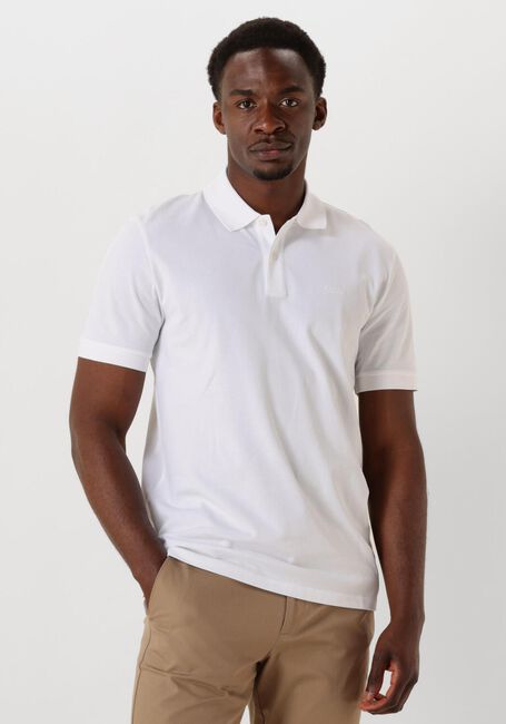 Weiße BOSS BLACK Polo-Shirt PALLAS - large