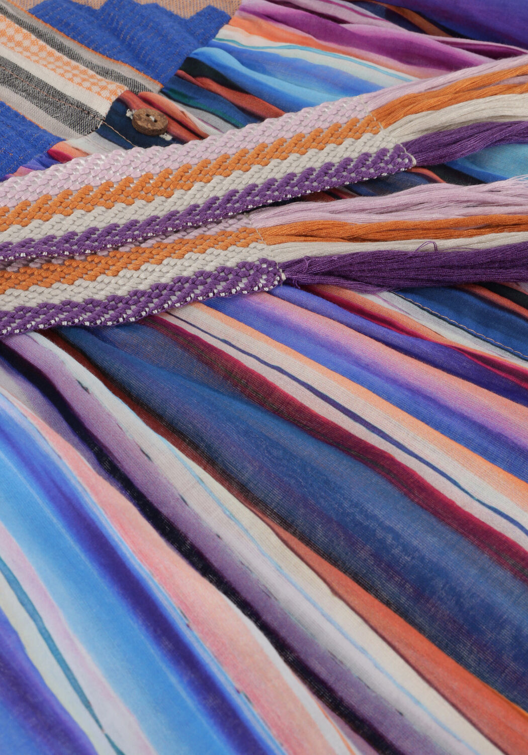 Blaue DEVOTION Midikleid POISSES - large