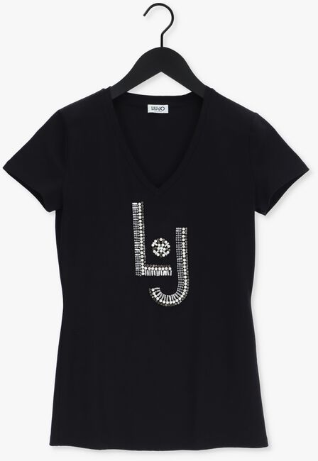 Schwarze LIU JO T-shirt T-SHIRT MODA M/C - large
