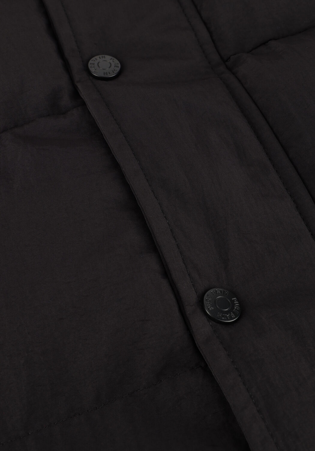 Schwarze PURE PATH Wattierte Jack REGULAR FIT JACKETS PADDED404 - large