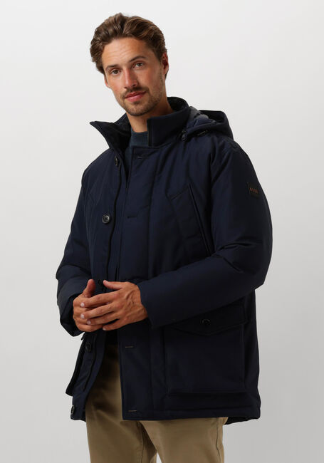 Dunkelblau BOSS ORANGE Parkas OSIASS - large