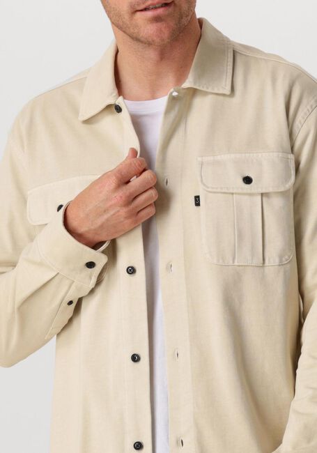 Beige BUTCHER OF BLUE Overshirt PHIL JERSEY OVERSHIRT - large