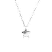 Silberne ATLITW STUDIO Kette FORTUNE NECKLACE STAR - medium