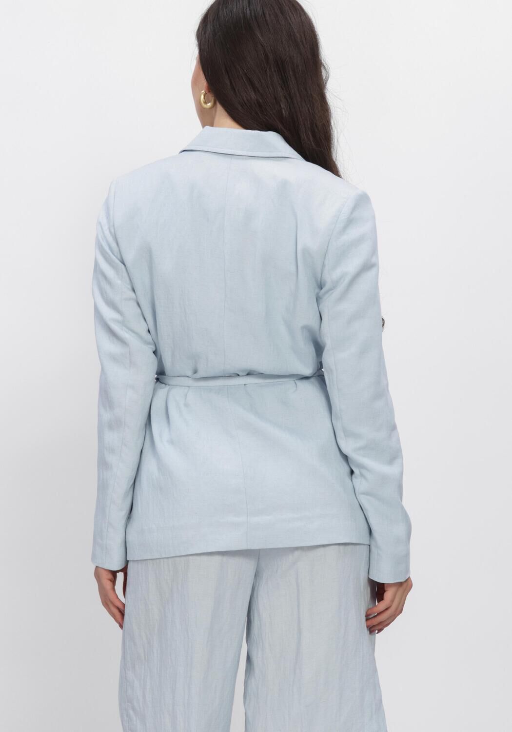 Blaue MSCH COPENHAGEN Jacken MSCHGRACIELA FRANCISKA LOOSE BLAZER - large