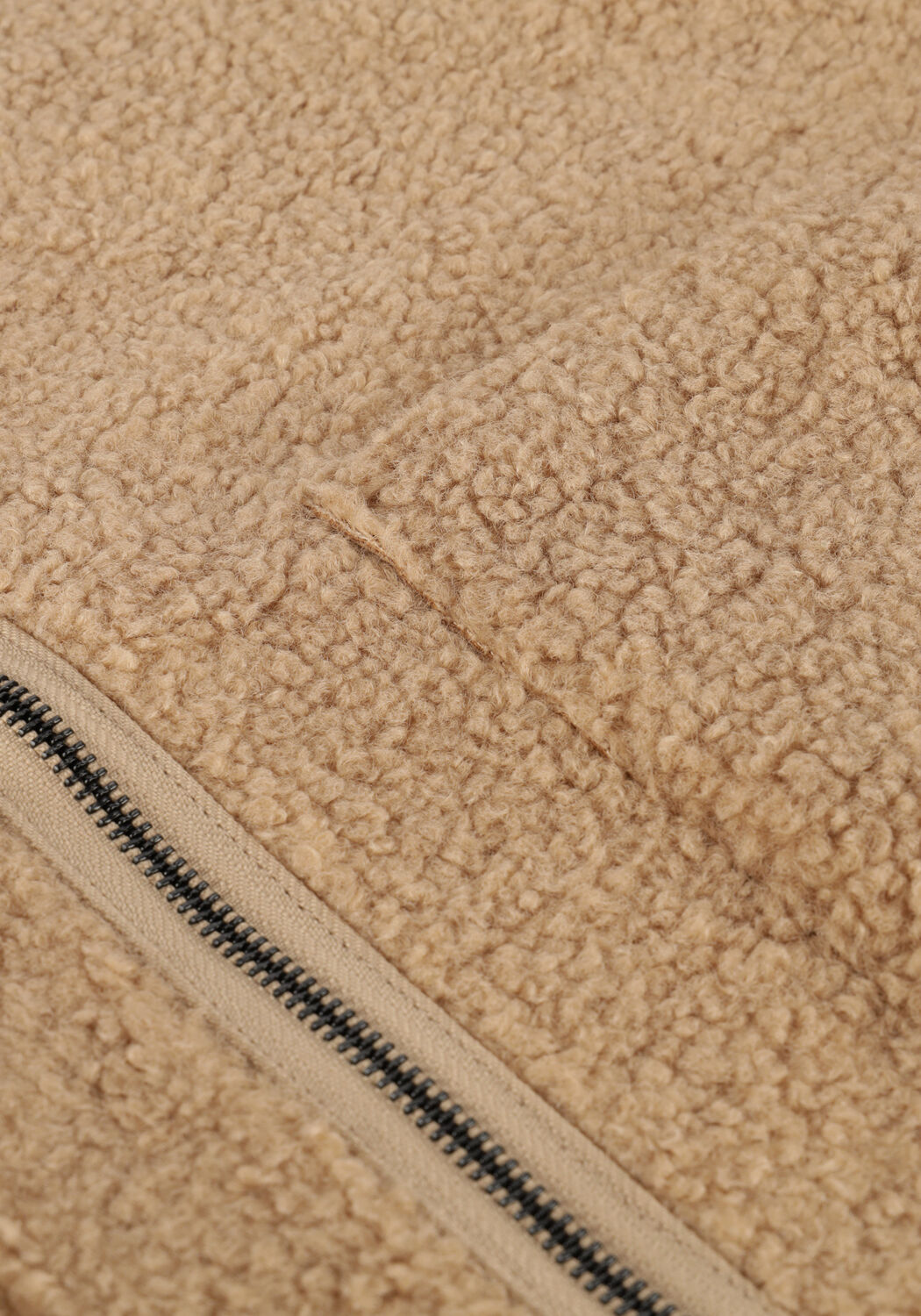 Sand KNIT-TED Jack TEDDIE JACKET - large