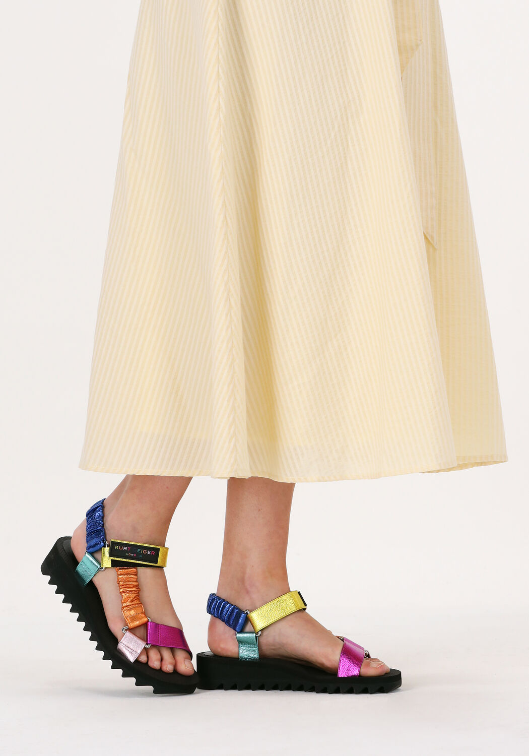 Mehrfarbige/Bunte KURT GEIGER LONDON Sandalen ORION - large