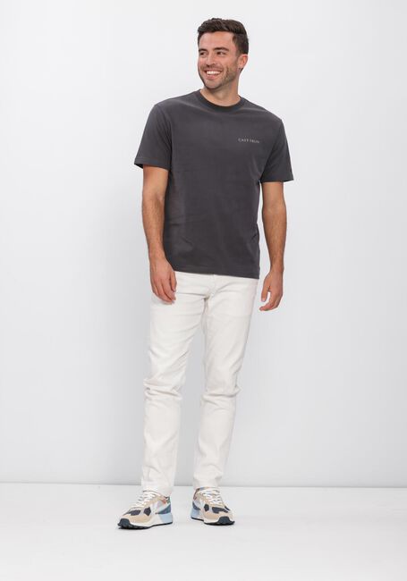 Graue CAST IRON T-shirt RELAXED FIT PEACHED JERSEY - large