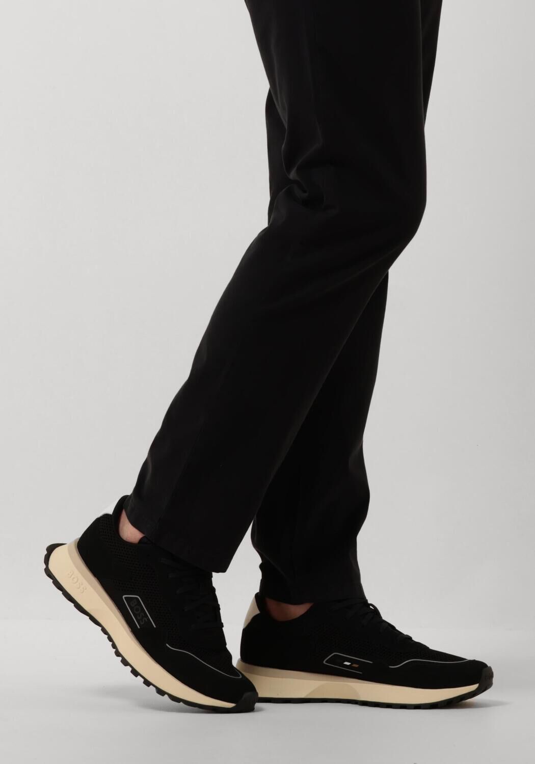 Schwarze BOSS Sneaker Low JONAH_RUNN - large