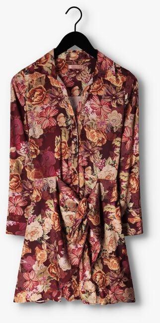 Braune GUESS Minikleid LS ALYA PRINTED DRESS - large