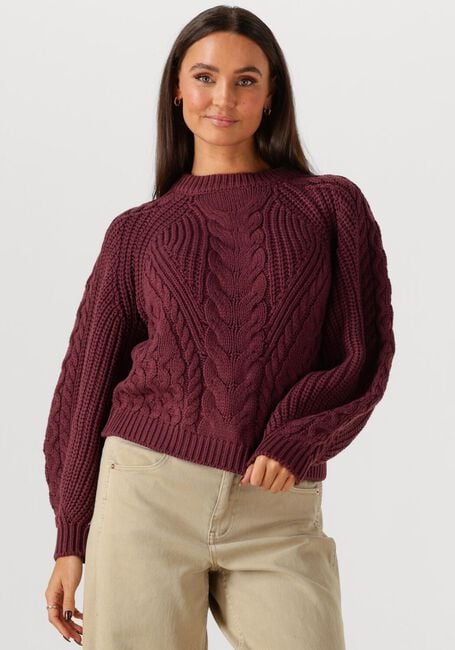 Bordeaux Y.A.S. Pullover YASNANSA LS KNIT PULLOVER S. - large