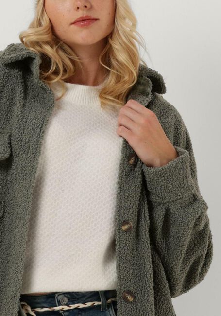 Grüne CIRCLE OF TRUST Teddy-Jacke TEDDY COAT - large