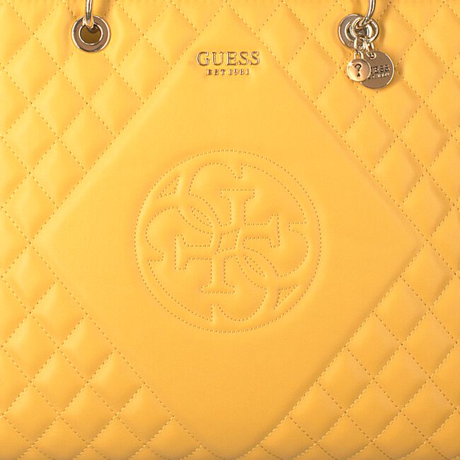 Gelbe GUESS Handtasche SWEET CANDY LARGE CARRY ALL - large