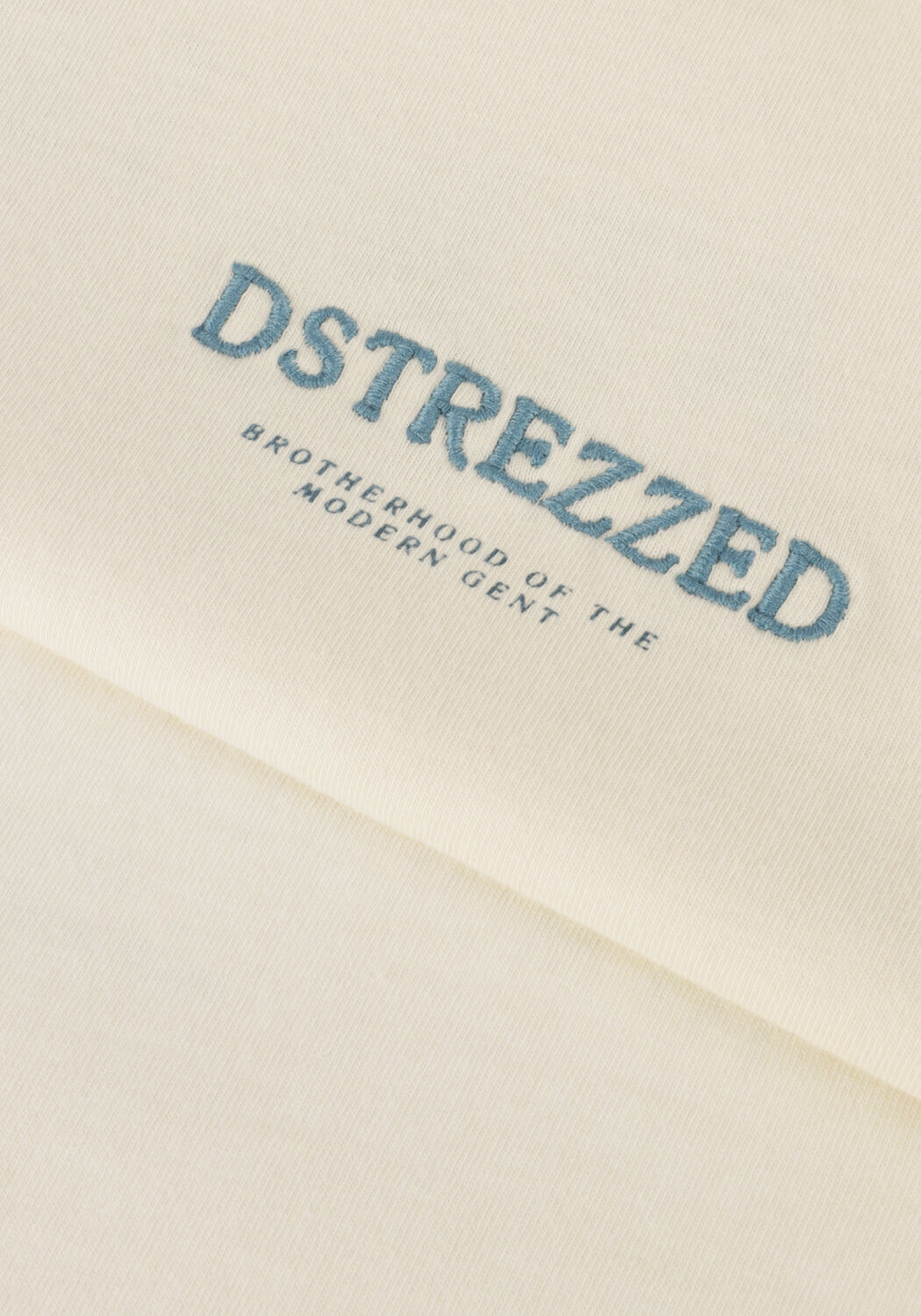 Ecru DSTREZZED T-shirt NICKOLAS GRAPHIC TEE - large