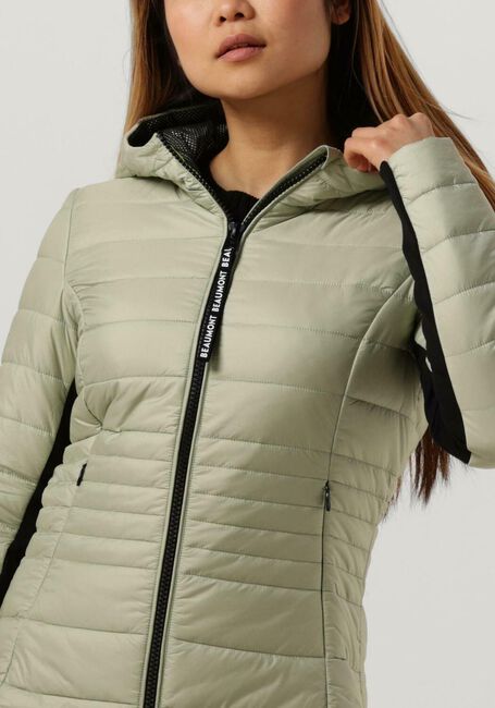Grüne BEAUMONT Wattierte Jack SPORTY PADDED JACKET - large
