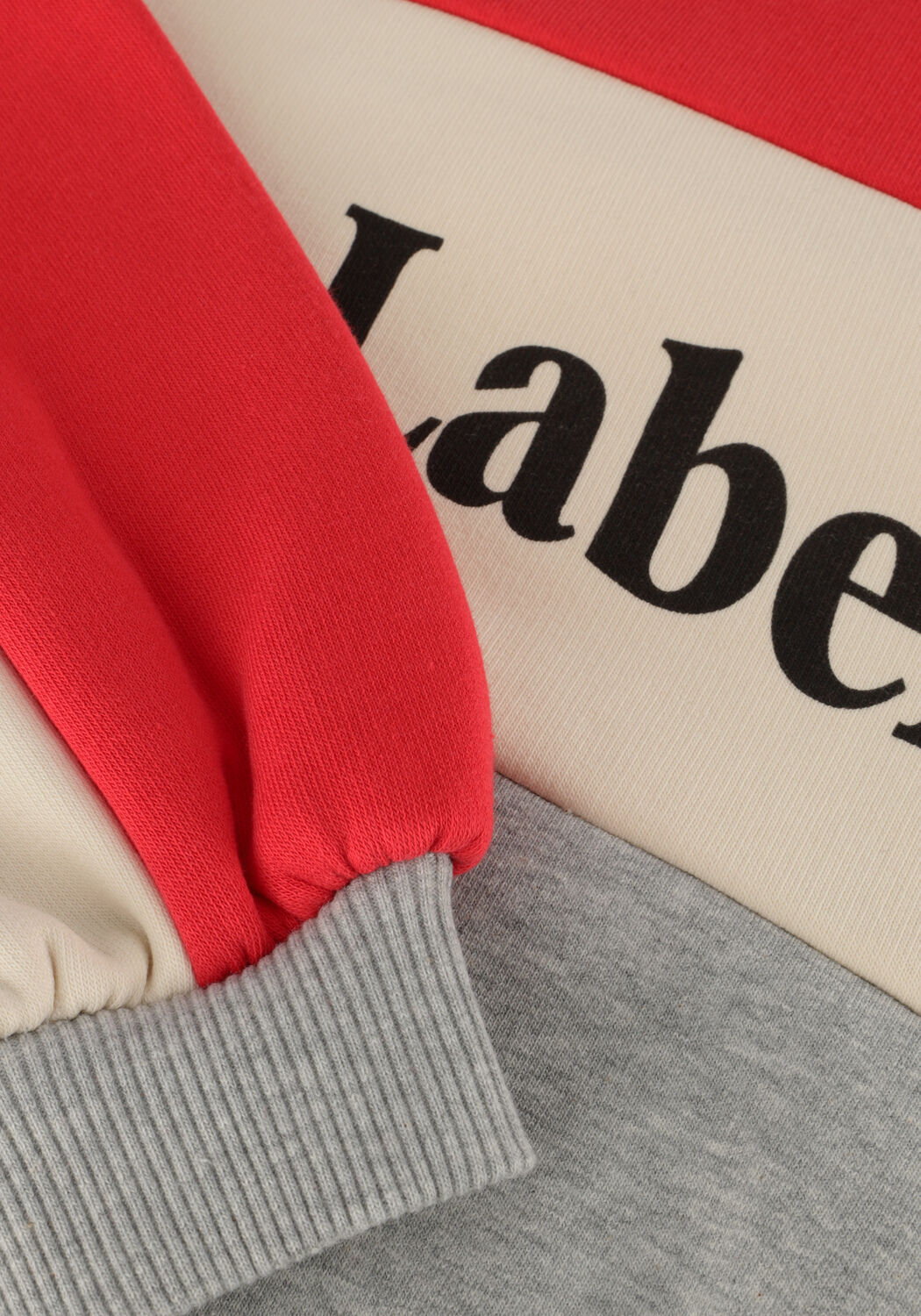 Rote ALIX MINI Sweatshirt COLOURBLOCK SWEATER - large