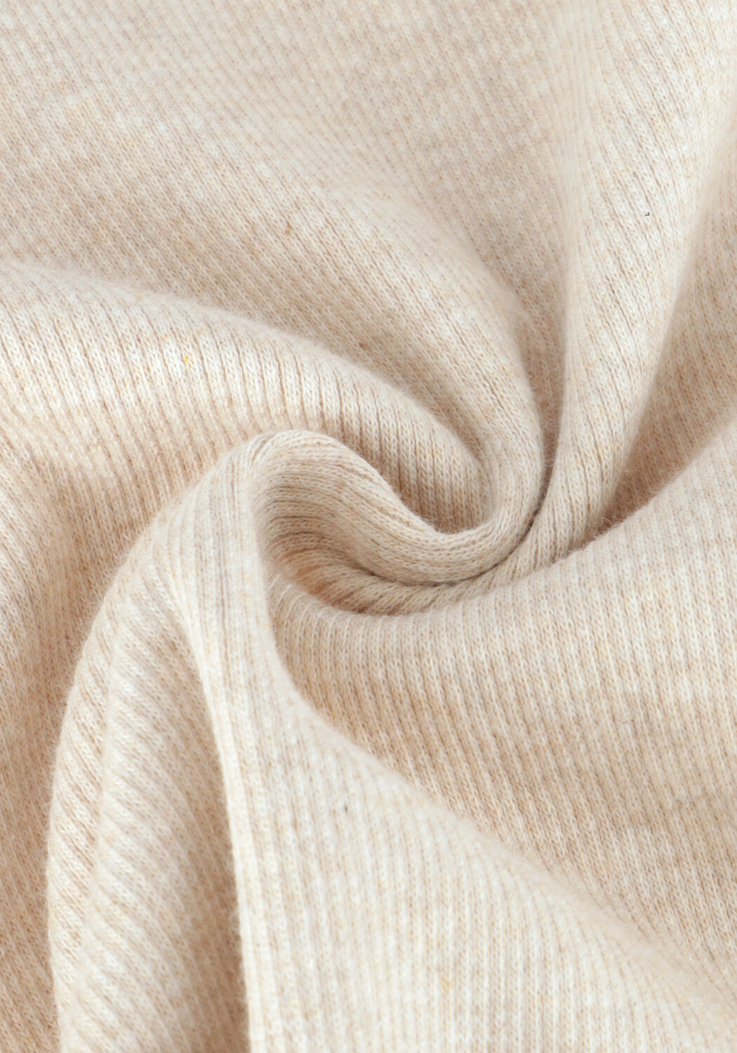 Beige KNIT-TED Top EDEN - large