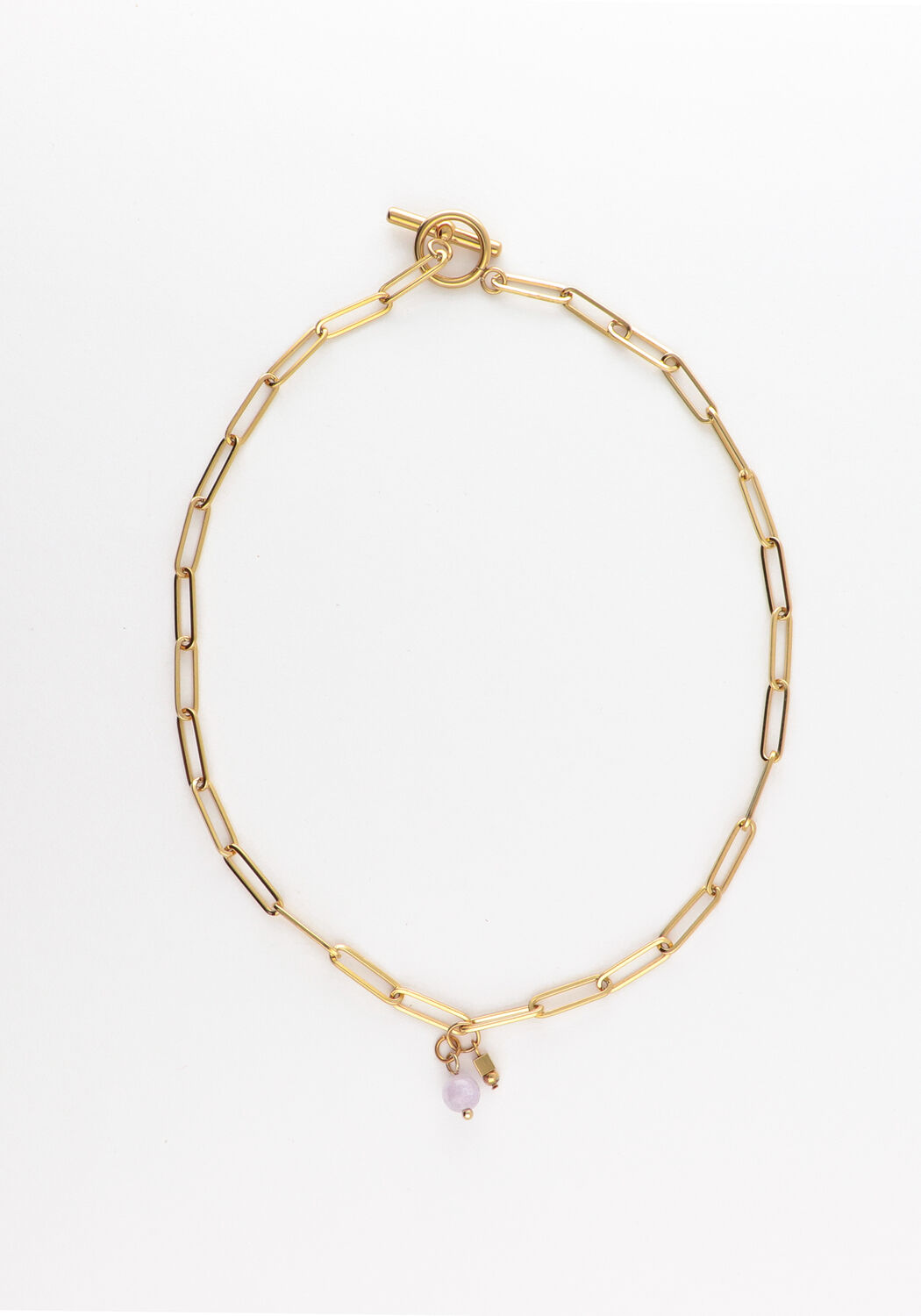 Goldfarbig NOTRE-V Kette OMSS22-016