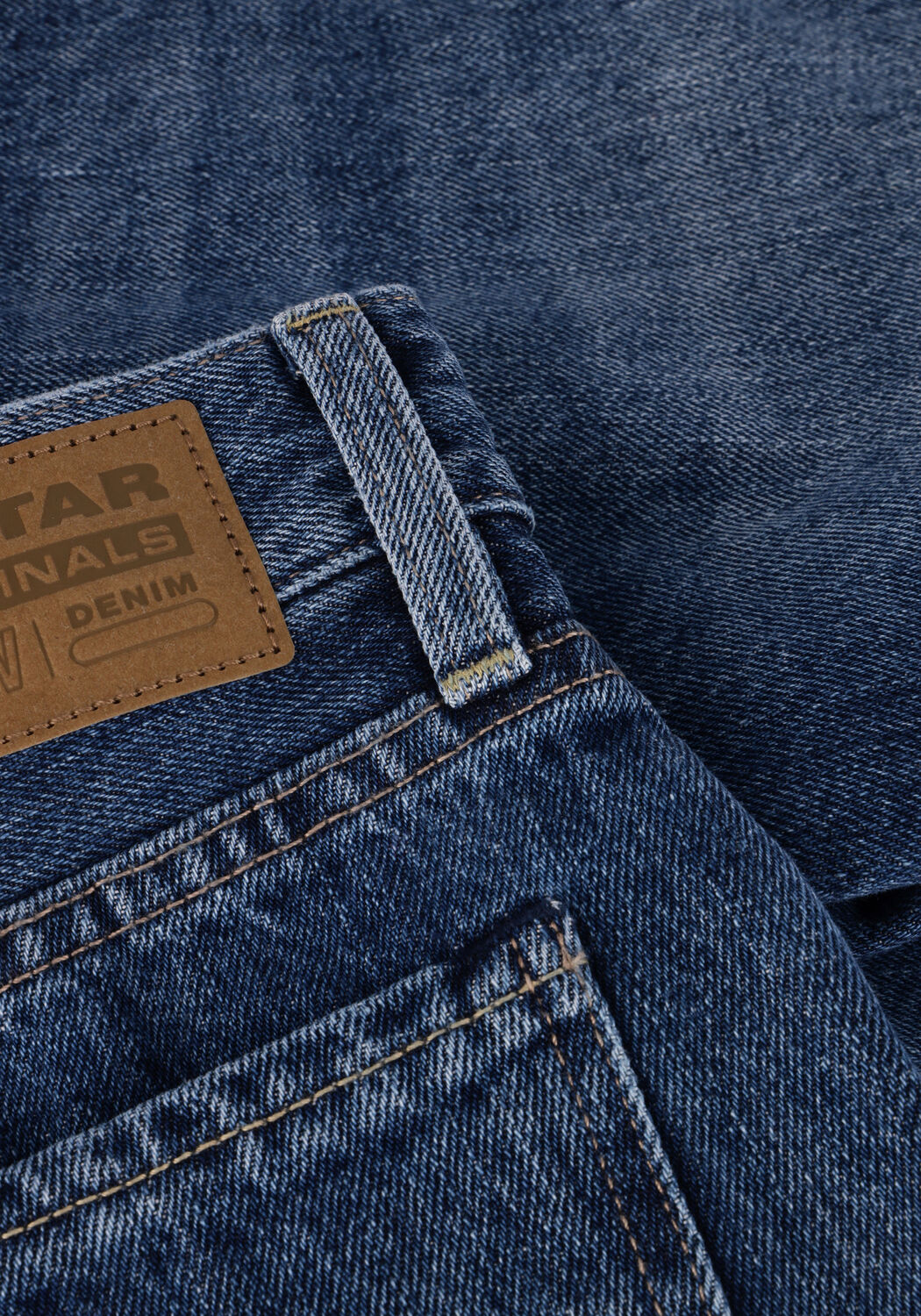 Blaue G-STAR RAW Kurze Hosen JUDEE SHORT RAW EDGE WMN - large