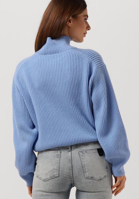 Hellblau DRYKORN Rollkragenpullover TILDI - large