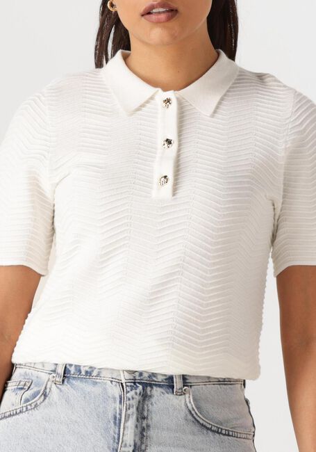 Nicht-gerade weiss NEO NOIR Top SOKO WAVE KNIT TEE - large