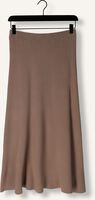 Braune Y.A.S. Maxirock YASFONNY HW ANKLE KNIT SKIRT Braune Y.A.S. Maxirock YASFONNY HW ANKLE KNIT SKIRT - medium