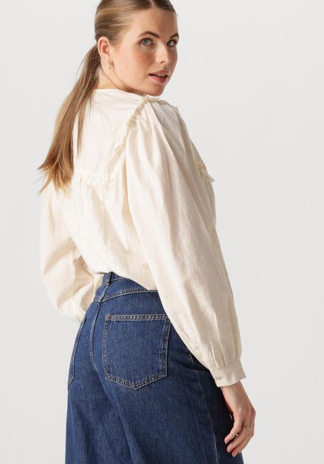 Ecru LOLLYS LAUNDRY Blusen DOOBLELL SHIRT LS - large
