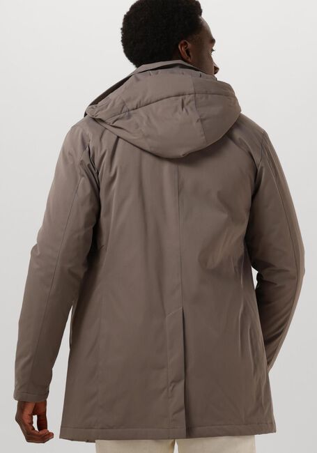 Braune PROFUOMO Parkas OUTERW RAINC MGNT LNG - large