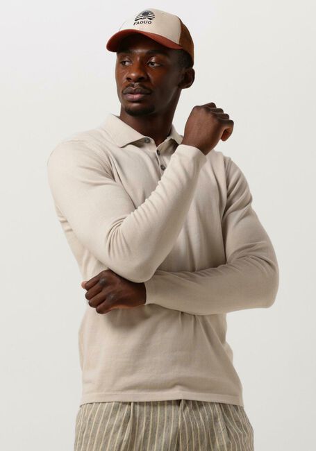 Beige THE GOODPEOPLE Polo-Shirt KAI - large