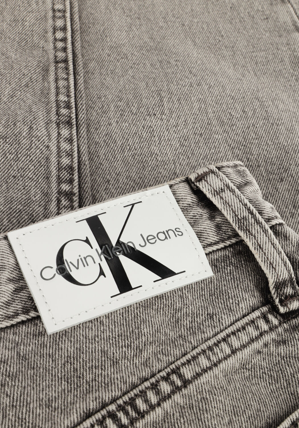 Graue CALVIN KLEIN Mom jeans MOM JEAN - large