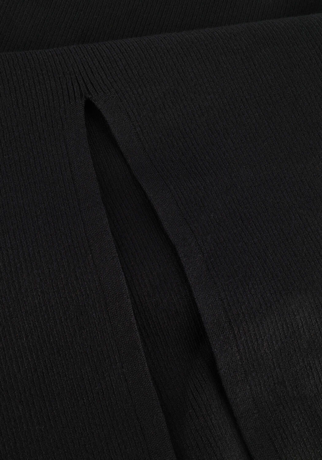 Schwarze CALVIN KLEIN Midirock KNITTED SKIRT - large