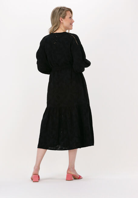 Schwarze DEVOTION Midikleid SAMOTHRAKI - large