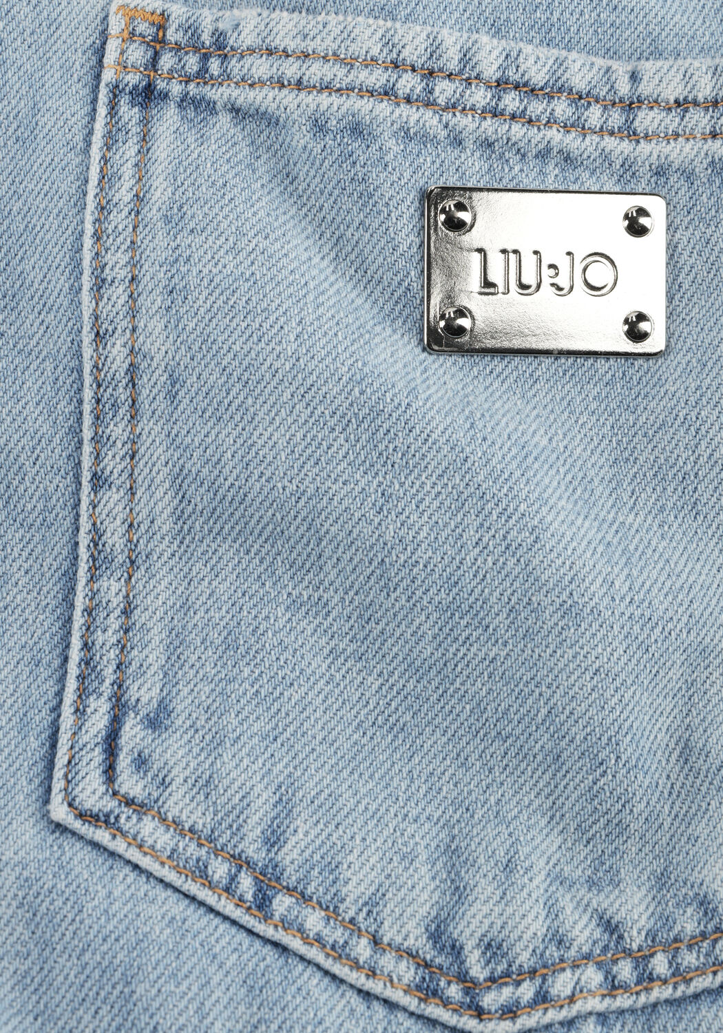 Hellblau LIU JO Straight leg jeans ECS PANT FLARE OCCHIELLI - large