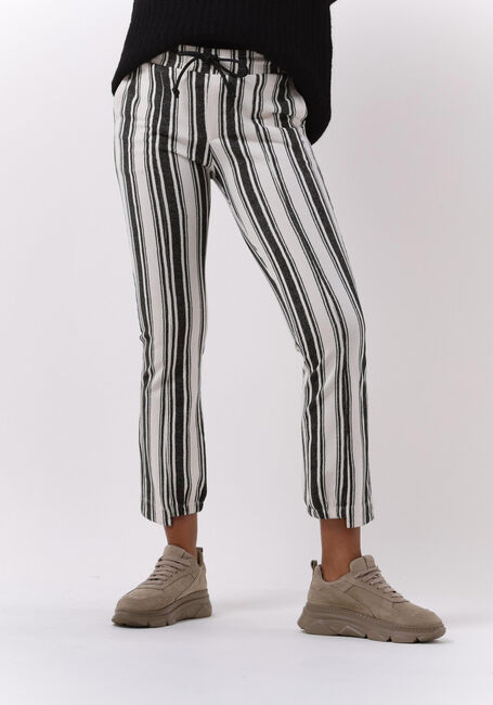 Nicht-gerade weiss 10DAYS Hose STRAIGHT JOGGER STRIPES - large