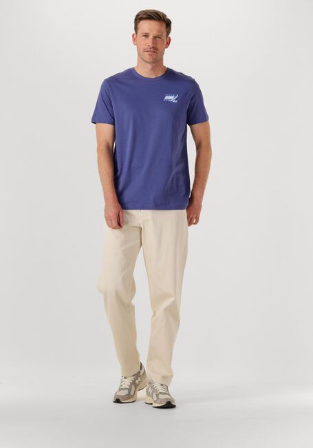 Blaue STRØM Clothing T-shirt T-SHIRT - large