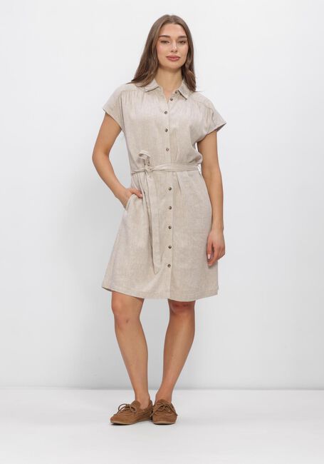 Sand MSCH COPENHAGEN Kleider MSCHVIANA GINIA SS SHIRT DRESS - large