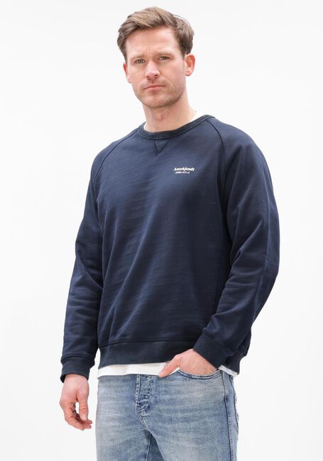 Dunkelblau ANERKJENDT Sweatshirt AKTIN JAPANESE SWEAT - large
