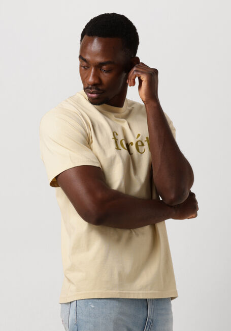 Beige FORÉT T-shirt RESIN T-SHIRT - large
