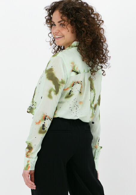 Grüne MOS MOSH Blusen TAYLOR BLURY SHIRT - large