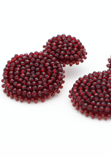 Bordeaux PAULIE POCKET Ohrringe SMALL DOUBLE EARRINGS - large